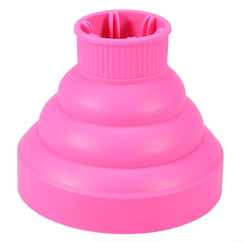 Salmue 5 Colors Hair Blower Diffuser, Universal Foldable Hairdryer Cover, Styling Hairdressing Tool, Beauty Hair Salon Attachment For Blow Dryers(Pink) - Image 3